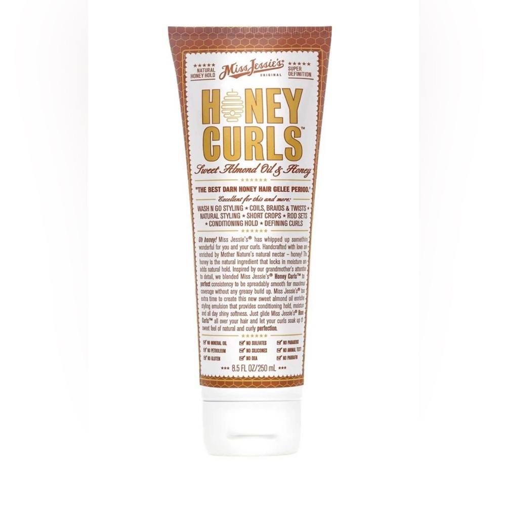 Miss Jessie’s Honey Curls Curl Enhancer 8.5 oz & 1 oz Travel Size New Unopened